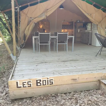 Tente Des Bois Luxury tent Rouffignac Saint-Cernin